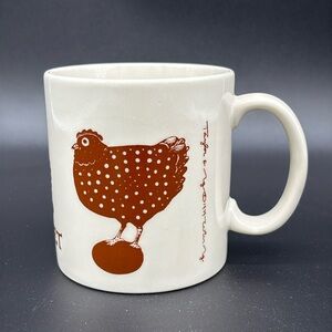 Vintage Taylor & NG “Le Poulet” Ceramic Coffee Mug